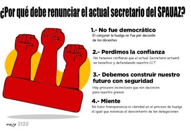 renuncia secretario spauaz